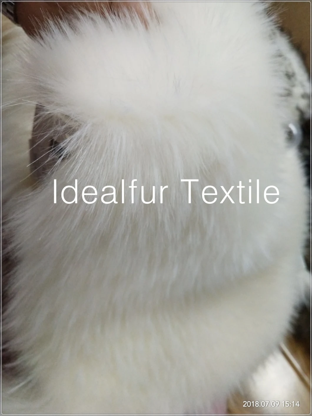 High Soft White Imitation Arctic Fox Fur