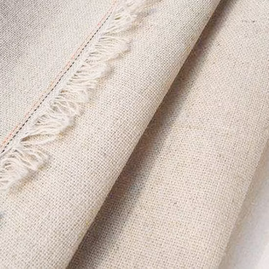リネンとコットンの混紡素材を使用した、お手入れが簡単なヴォーグウェア